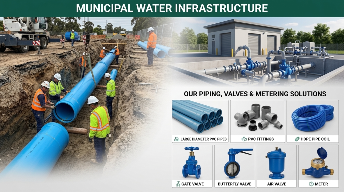Wetpipe Municipal water infrastructure
